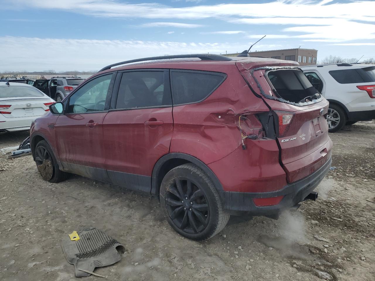 2019 Ford Escape VIN 1FMCU0GD6KUC53549 Copart auction photo, rear end damage thumbnail 2