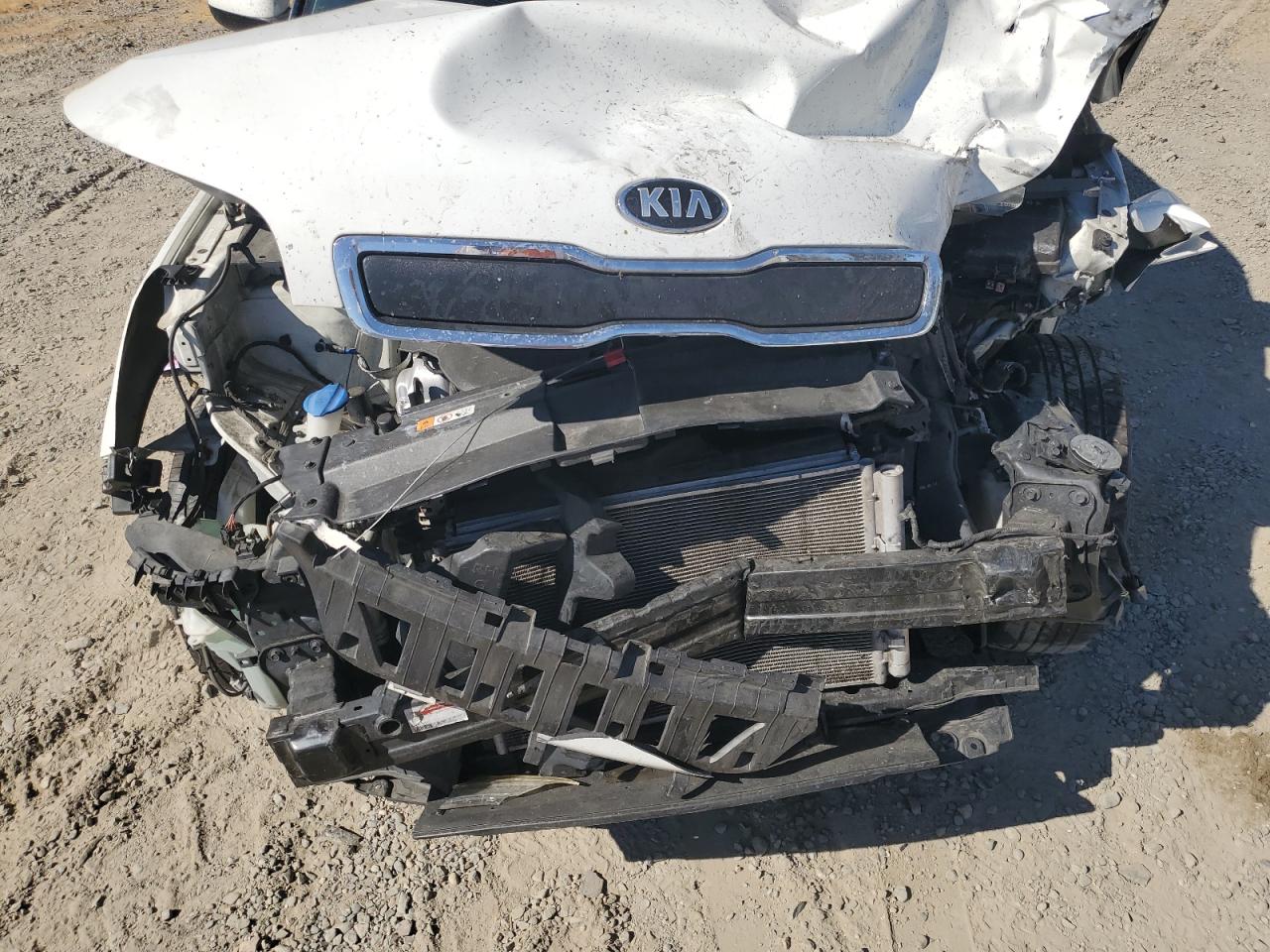 2016 KIA Soul VIN KNDJN2A21G7393381 Copart auction photo, front end damage thumbnail 12