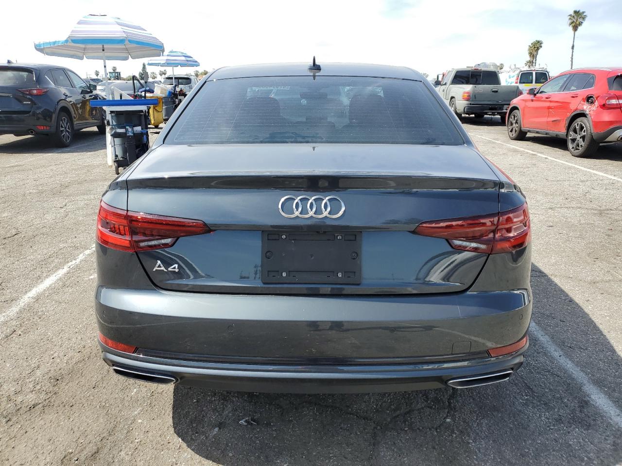 2019 Audi A4 VIN WAUGMAF41KN021767 Copart auction photo, front end / minor dent/scratches damage thumbnail 6