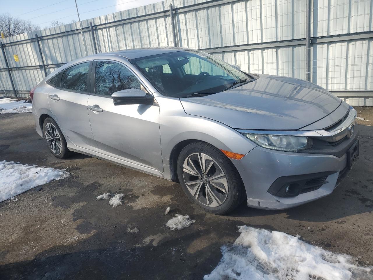 2016 Honda Civic VIN 2HGFC1F37GH648340 Copart auction photo, front end damage thumbnail 4