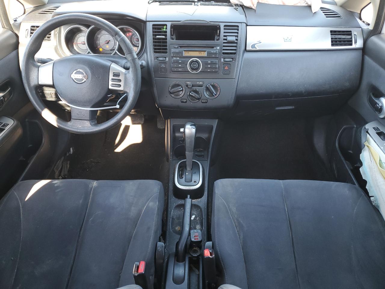 2009 Nissan Versa VIN 3N1BC13E99L454442 Copart auction photo, front end / rear end damage thumbnail 8