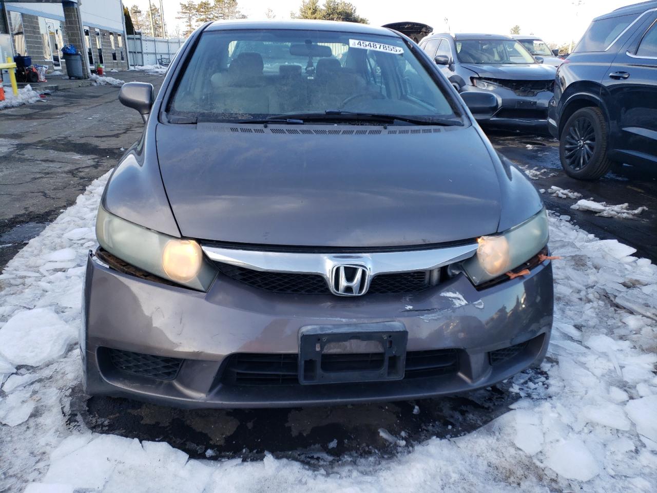 2011 Honda Civic VIN 19XFA1F59BE029779 Copart auction photo, front end / minor dent/scratches damage thumbnail 5