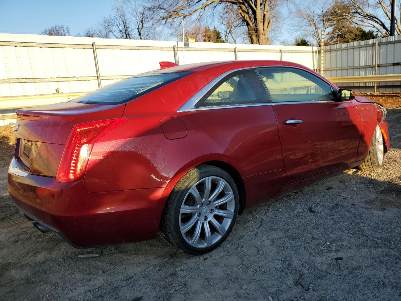 2015 Cadillac ATS VIN 1G6AH1RX8F0138934 Copart auction photo, front end / undercarriage damage thumbnail 3