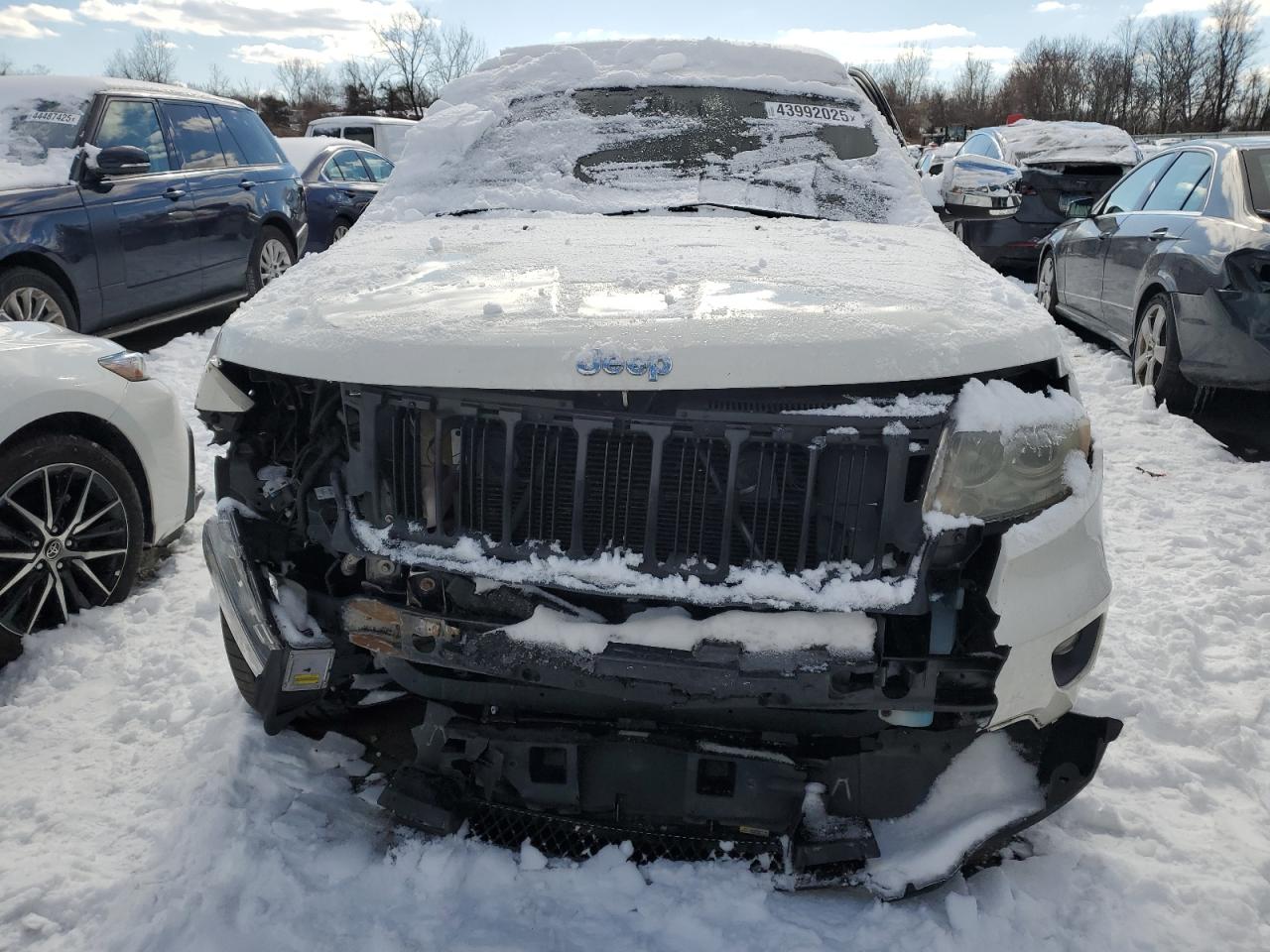 2011 Jeep Grand Cherokee VIN 1J4RR5GG1BC702336 Copart auction photo, all over damage thumbnail 5