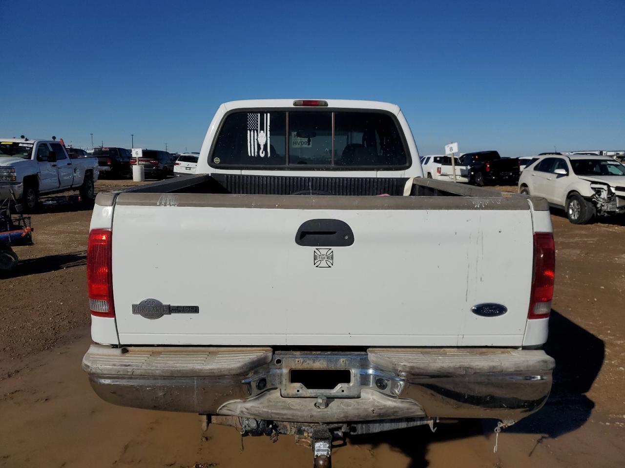 2005 Ford F250 VIN 1FTSW21P95EB34403 Copart auction photo, hail / burn - engine damage thumbnail 10