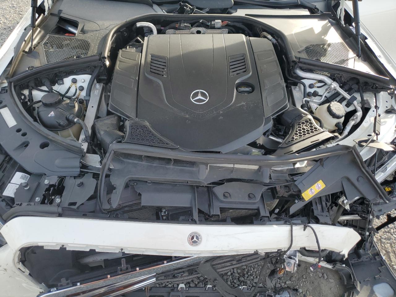 2022 Mercedes-Benz S-klasse VIN W1K6G7GB1NA130267 Copart auction photo, front end damage thumbnail 12