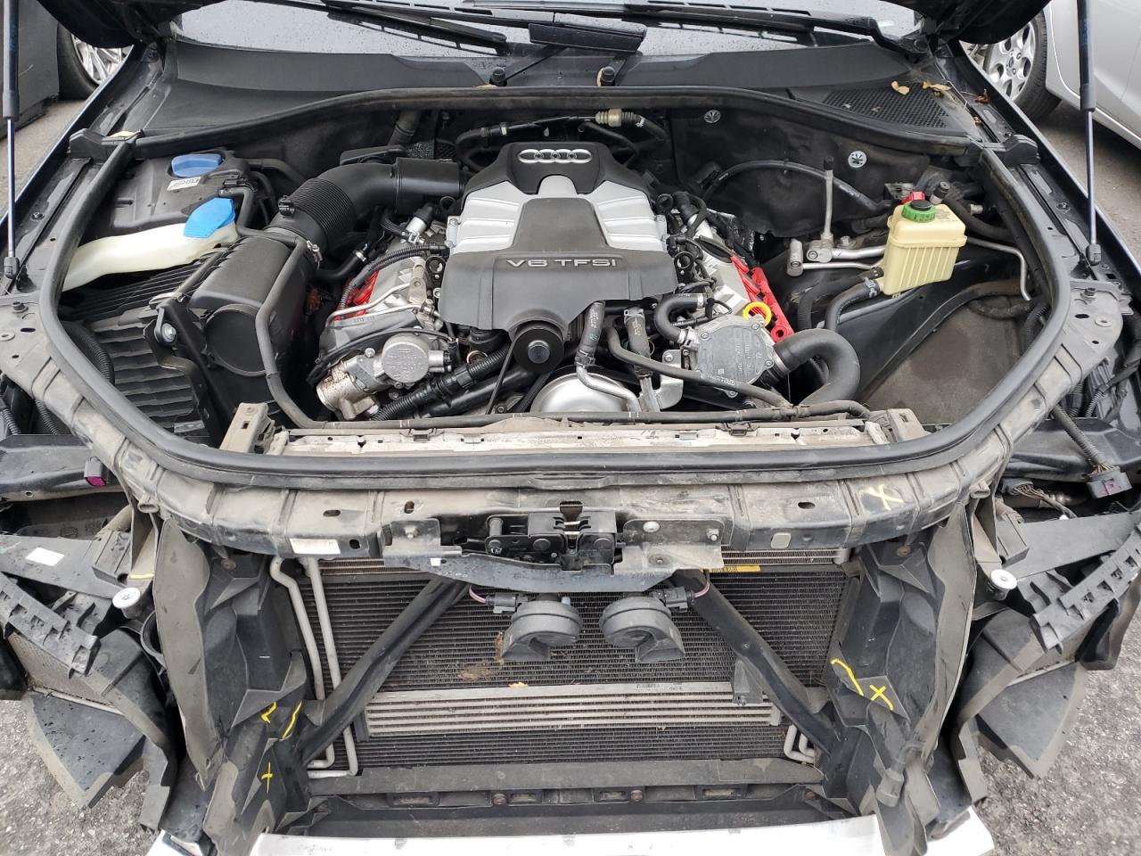 2015 Audi Q7 VIN WA1DGAFE3FD017117 Copart auction photo, front end damage thumbnail 12
