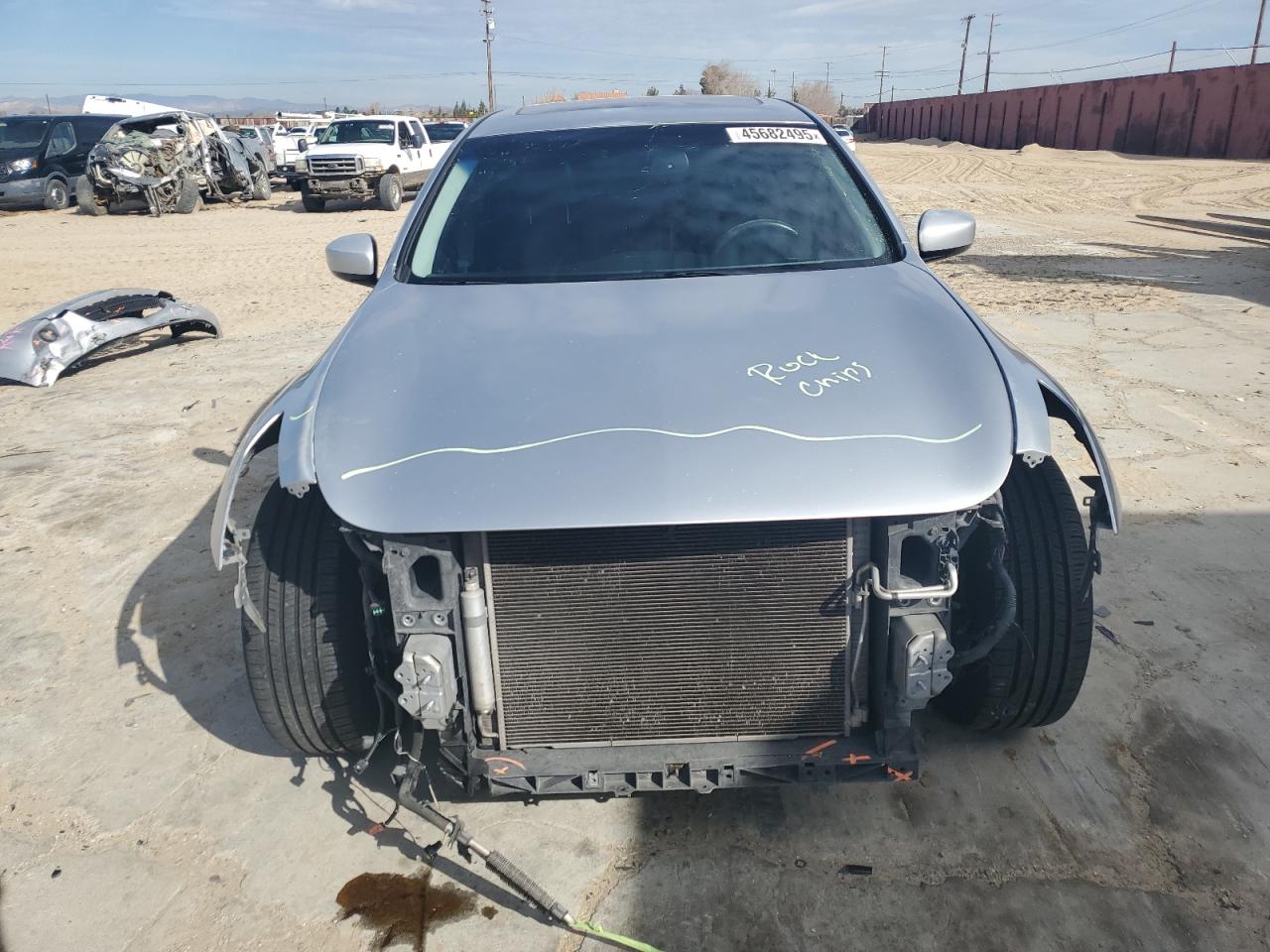 2012 Infiniti G VIN JN1CV6AP4CM934370 Copart auction photo, front end damage thumbnail 5