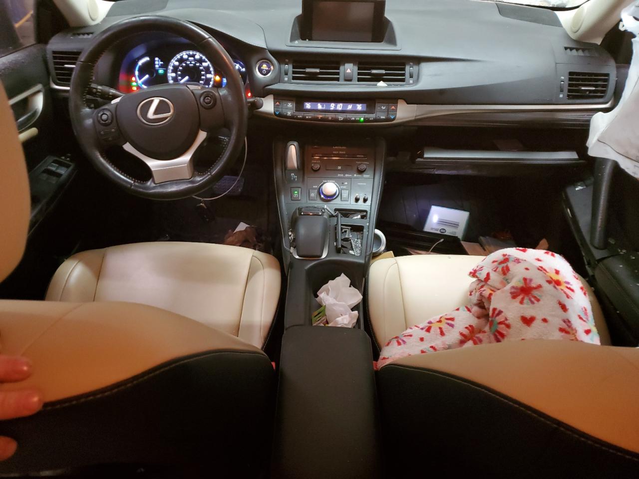 2015 Lexus CT VIN JTHKD5BH0F2230713 Copart auction photo, side / minor dent/scratches damage thumbnail 8