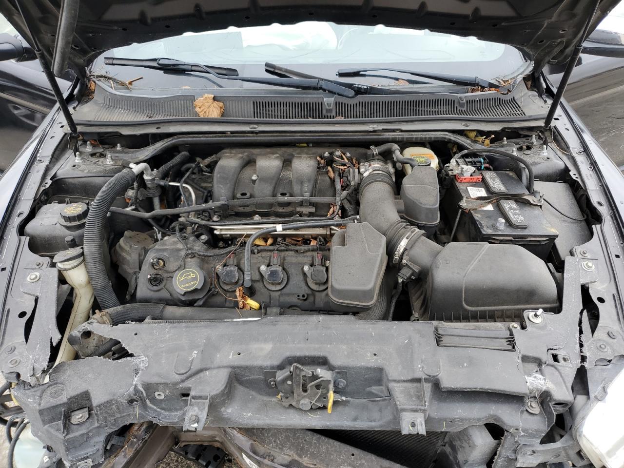 2013 Ford Taurus VIN 1FAHP2F84DG114643 Copart auction photo, front end / mechanical damage thumbnail 11