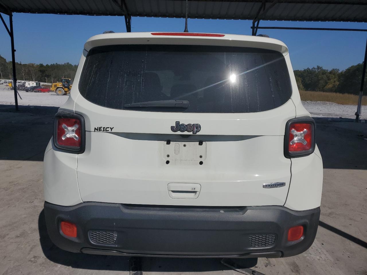 2018 Jeep Renegade VIN ZACCJABB3JPG80664 Copart auction photo, burn - engine / front end damage thumbnail 6