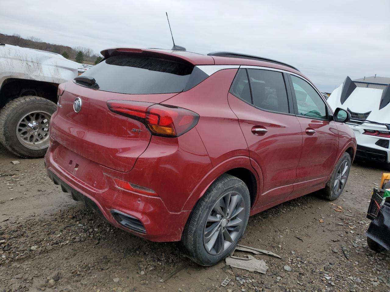 2020 Buick Encore VIN KL4MMESL5LB133110 Copart auction photo, front end / minor dent/scratches damage thumbnail 3