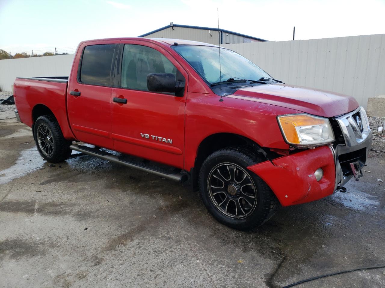 2010 Nissan Titan VIN 1N6BA0EC2AN325310 Copart auction photo, front end damage thumbnail 4