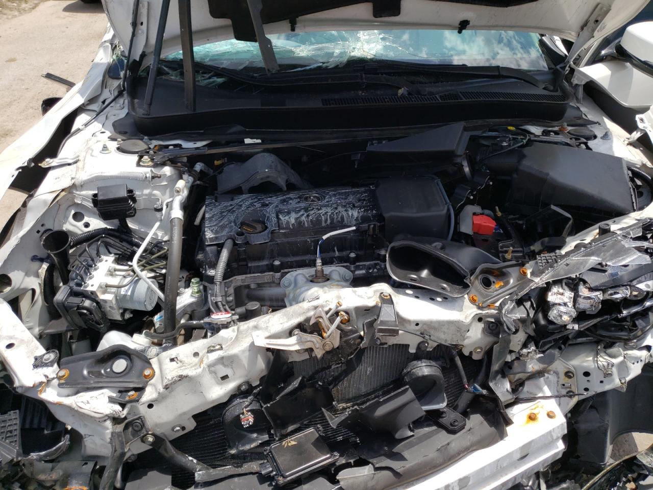 2019 Acura TLX VIN 19UUB1F5XKA008190 Copart auction photo, front end / side damage thumbnail 7