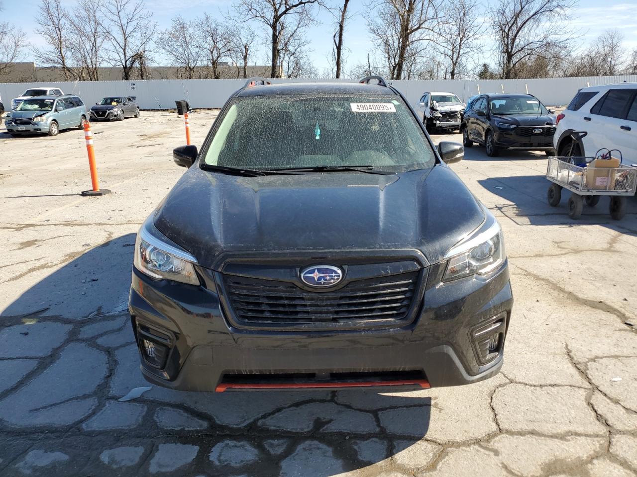 2019 Subaru Forester VIN JF2SKAKC9KH420006 Copart auction photo, rear end damage thumbnail 5