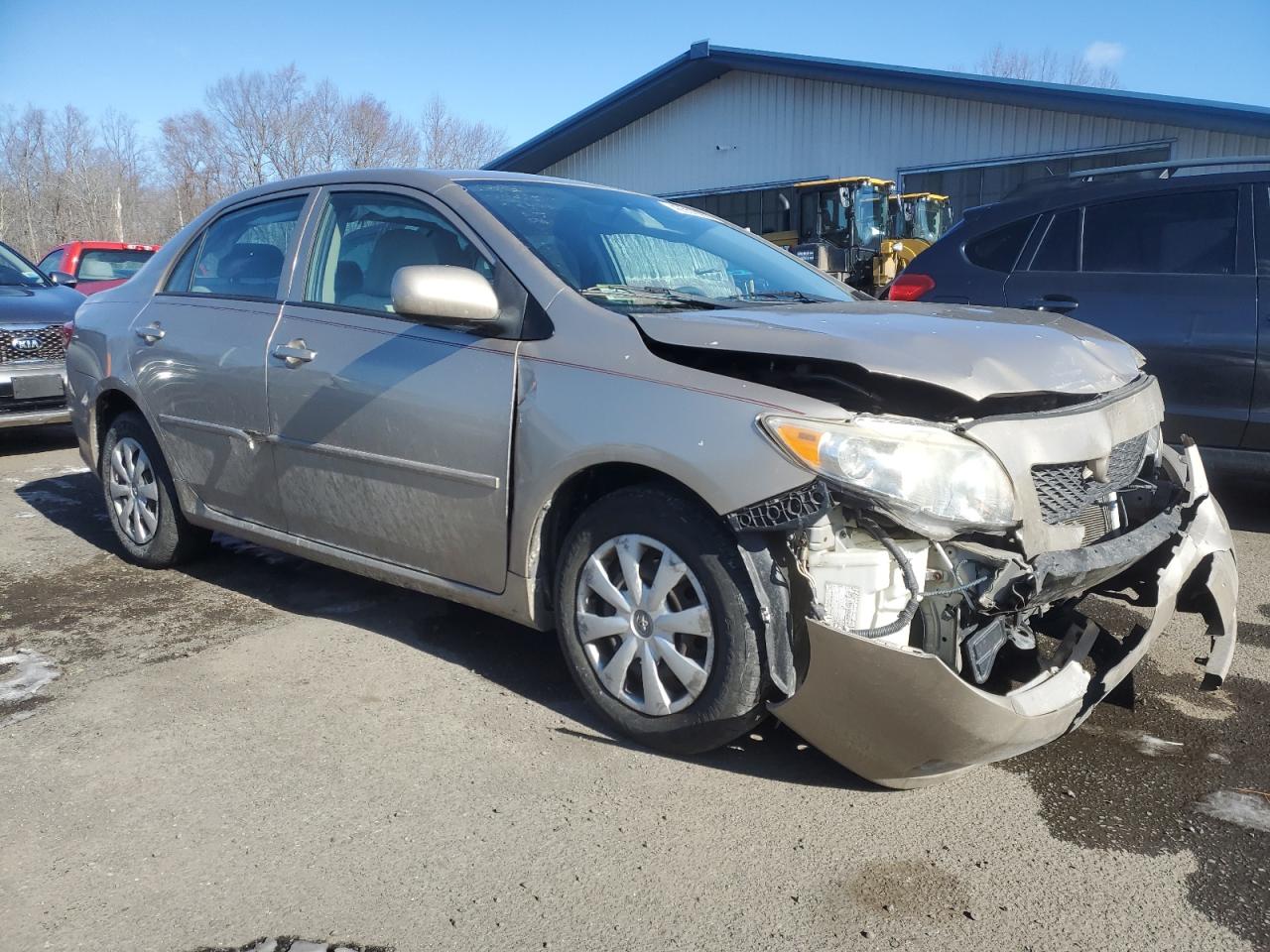 2009 Toyota Corolla VIN 2T1BU40E19C102586 Copart auction photo, front end / minor dent/scratches damage thumbnail 4