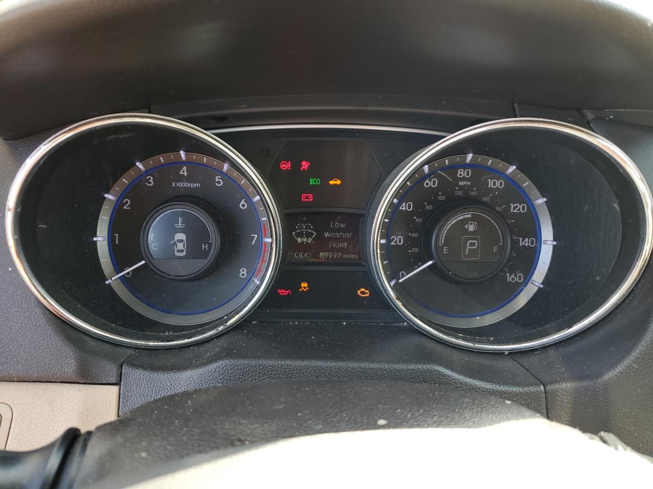 2014 Hyundai Sonata VIN 5NPEB4AC6EH937266 Copart auction photo, front end damage thumbnail 9
