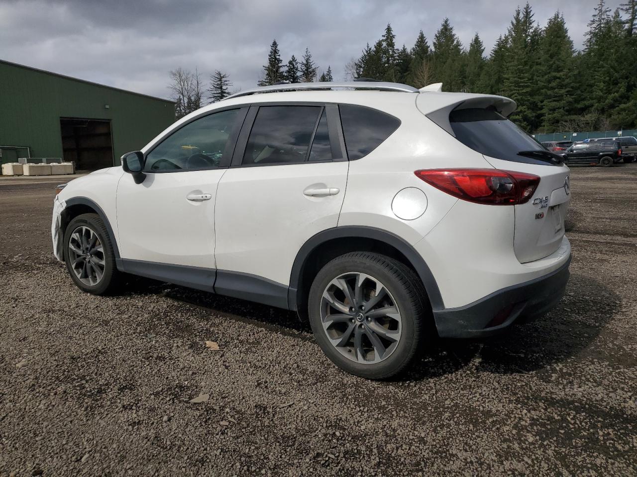 2016 Mazda CX-5 VIN JM3KE4DY8G0619738 Copart auction photo, front end damage thumbnail 2