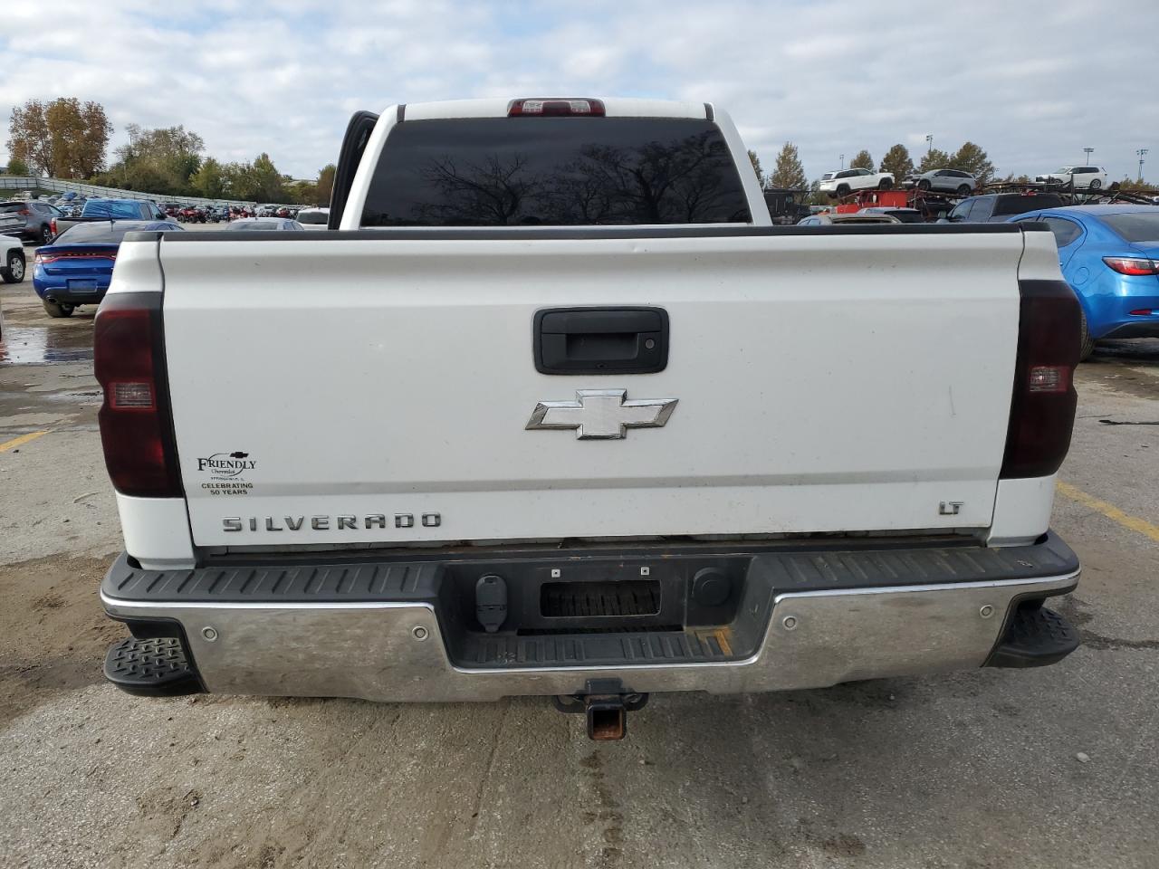 2014 Chevrolet Silverado VIN 1GCRCREC3EZ258392 Copart auction photo, side damage thumbnail 6