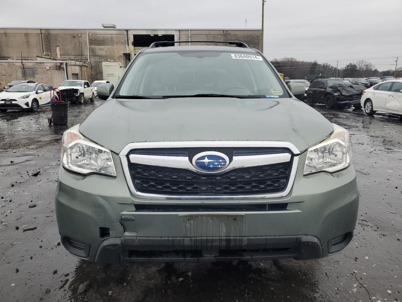 2016 Subaru Forester VIN JF2SJADC0GH402419 Copart auction photo, rear end / front end damage thumbnail 5