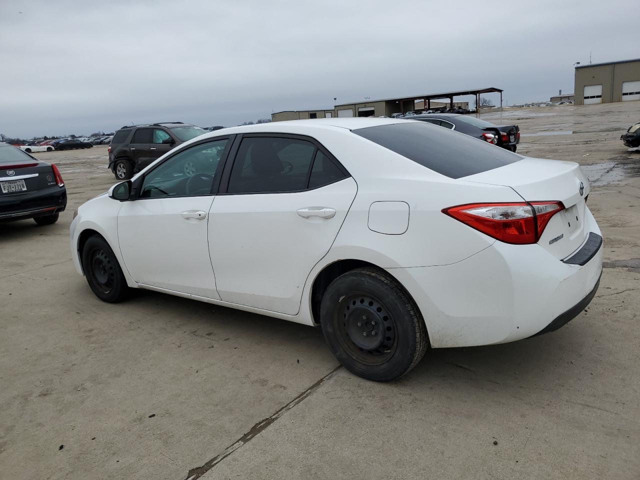 2015 Toyota Corolla VIN 5YFBURHE6FP311481 Copart auction photo, front end / hail damage thumbnail 2