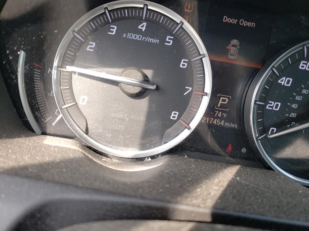 2015 Acura TLX VIN 19UUB2F78FA005186 Copart auction photo, normal wear damage thumbnail 9