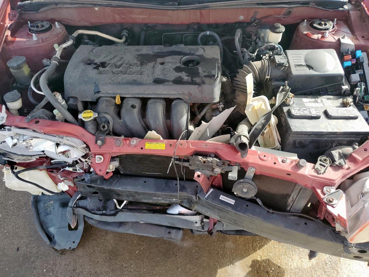 2007 Toyota Corolla VIN 1NXBR32E37Z854780 Copart auction photo, front end damage thumbnail 11