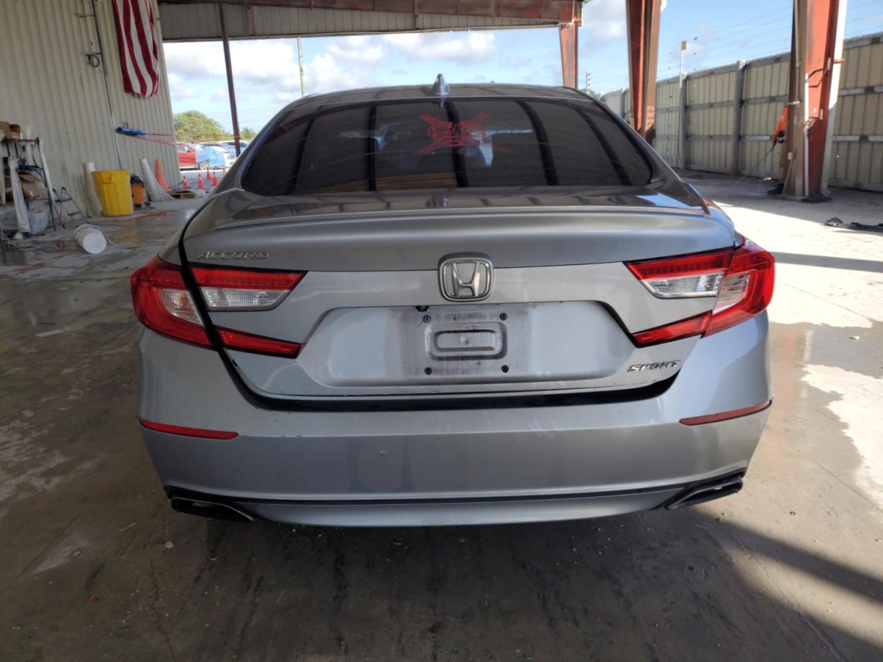 2020 Honda Accord VIN 1HGCV1F39LA030295 Copart auction photo, side damage thumbnail 6
