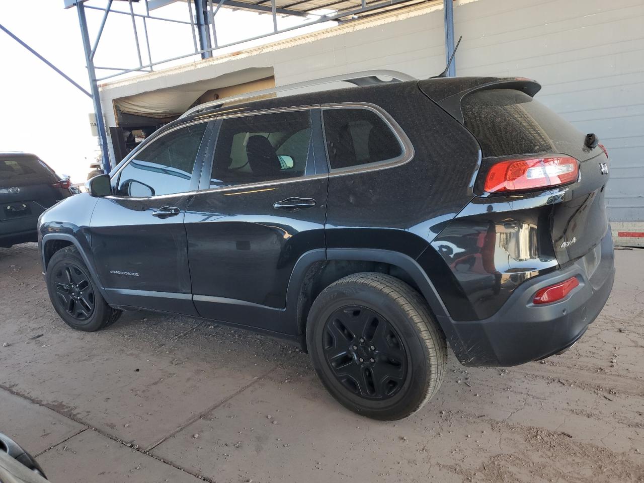 2016 Jeep Grand Cherokee VIN 1C4PJMCB6GW182438 Copart auction photo, side / front end damage thumbnail 2