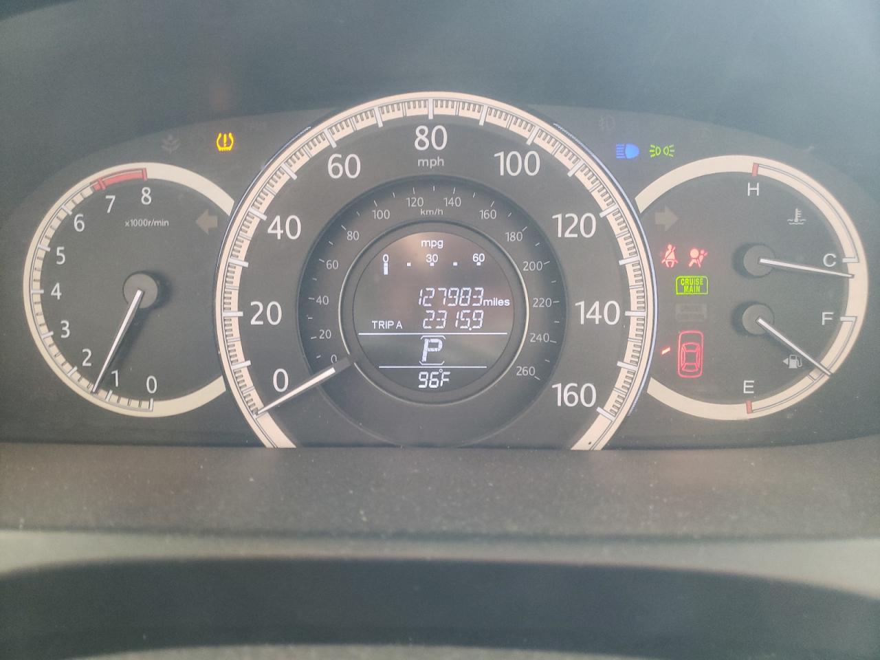 2015 Honda Accord VIN 1HGCR2F33FA111727 Copart auction photo, front end damage thumbnail 9