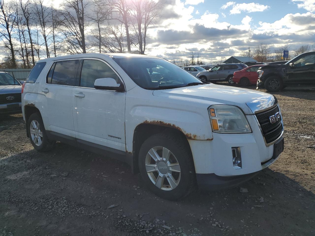 2011 GMC Terrain VIN 2CTALMEC5B6256462 Copart auction photo, mechanical damage thumbnail 4
