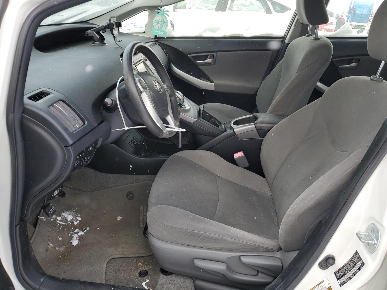 2012 Toyota Prius VIN JTDKN3DP5C3010111 Copart auction photo, front end / mechanical damage thumbnail 7