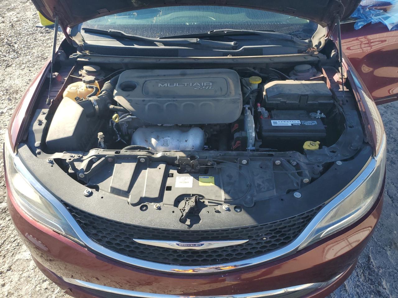 2016 Chrysler 200 VIN 1C3CCCAB6GN137824 Copart auction photo, all over damage thumbnail 12