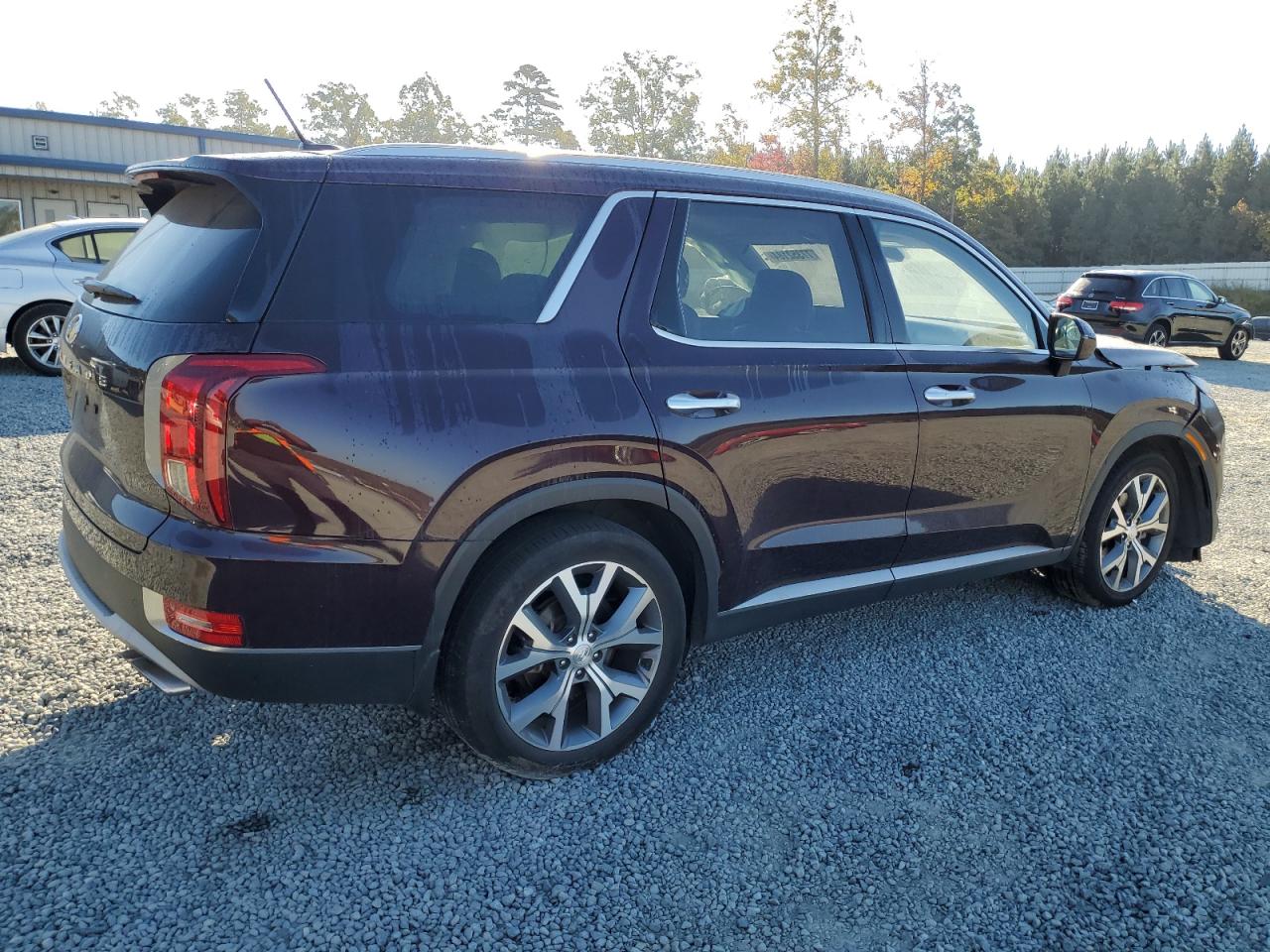 2020 Hyundai Palisade VIN KM8R44HE5LU105631 Copart auction photo, all over damage thumbnail 3