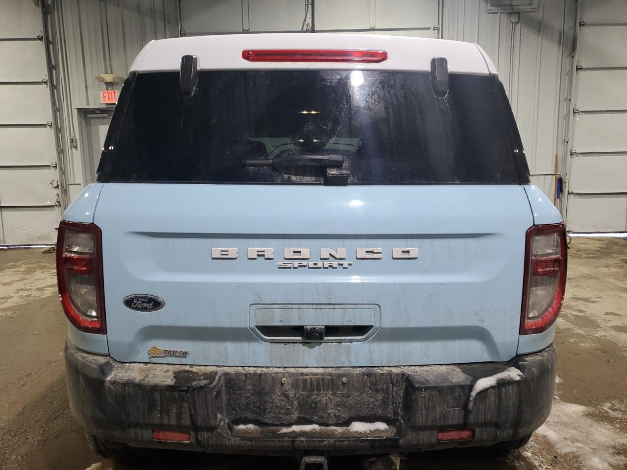 2023 Ford Bronco VIN 3FMCR9G69PRE06110 Copart auction photo, front end / minor dent/scratches damage thumbnail 6