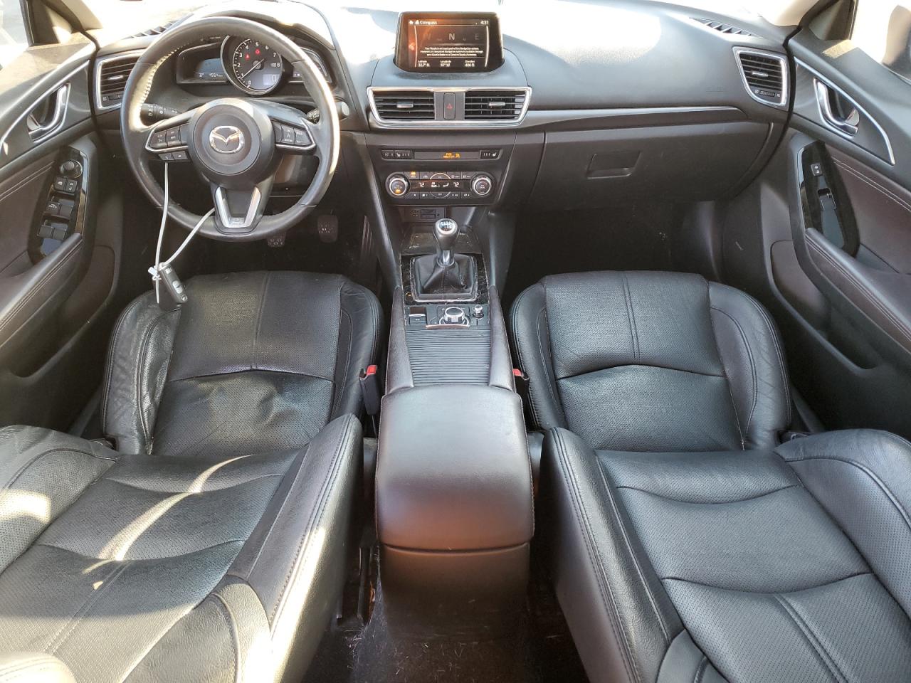 2017 Mazda 3 VIN JM1BN1M36H1138832 Copart auction photo, all over / hail damage thumbnail 8