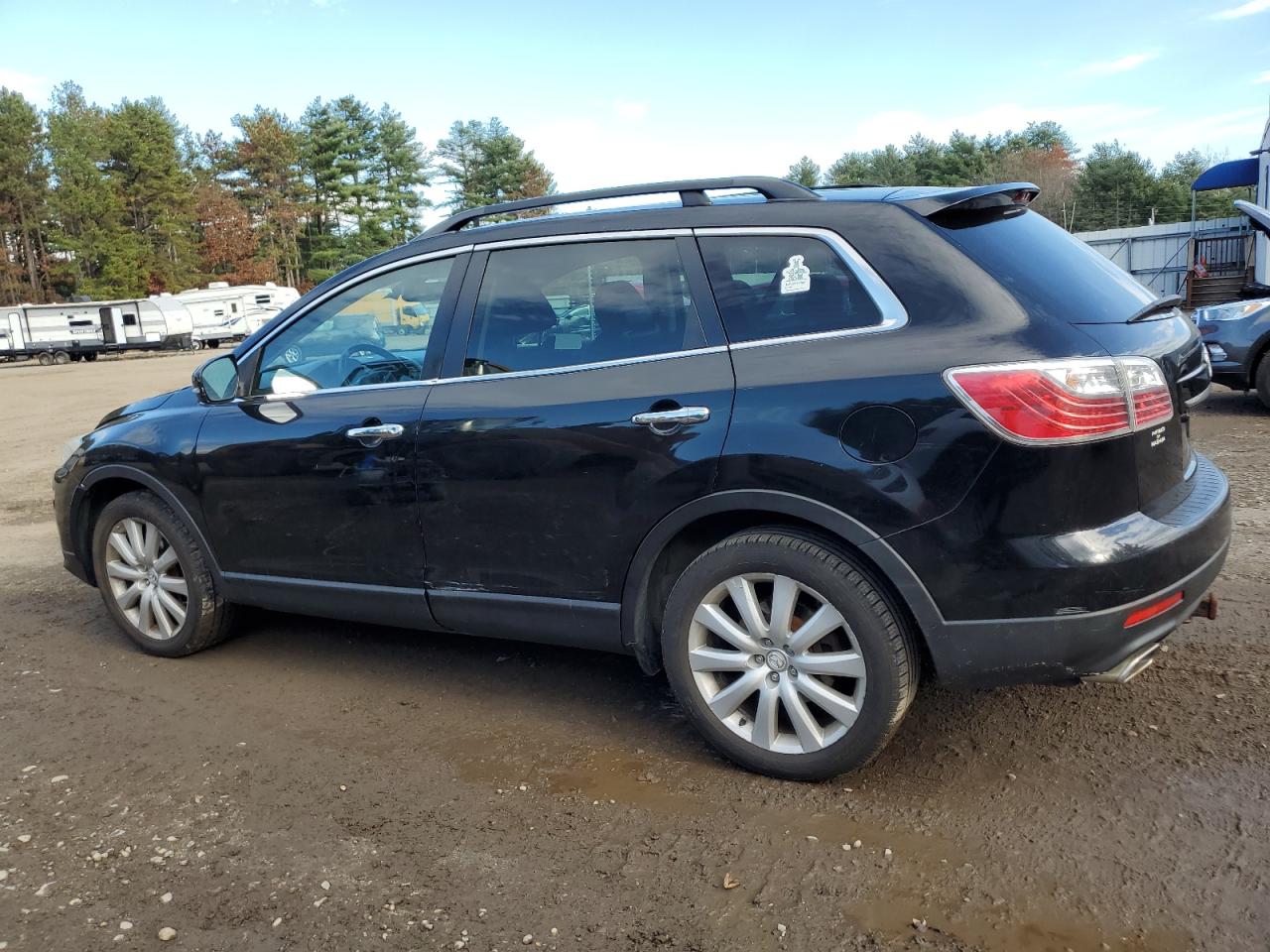 2010 Mazda CX-9 VIN JM3TB3MV3A0219591 Copart auction photo, front end / side damage thumbnail 2