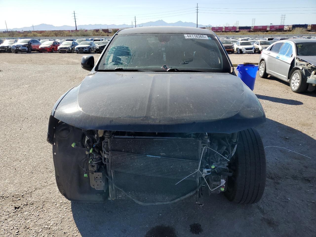 2020 Dodge Durango VIN 1C4RDHAG1LC171560 Copart auction photo, front end damage thumbnail 5