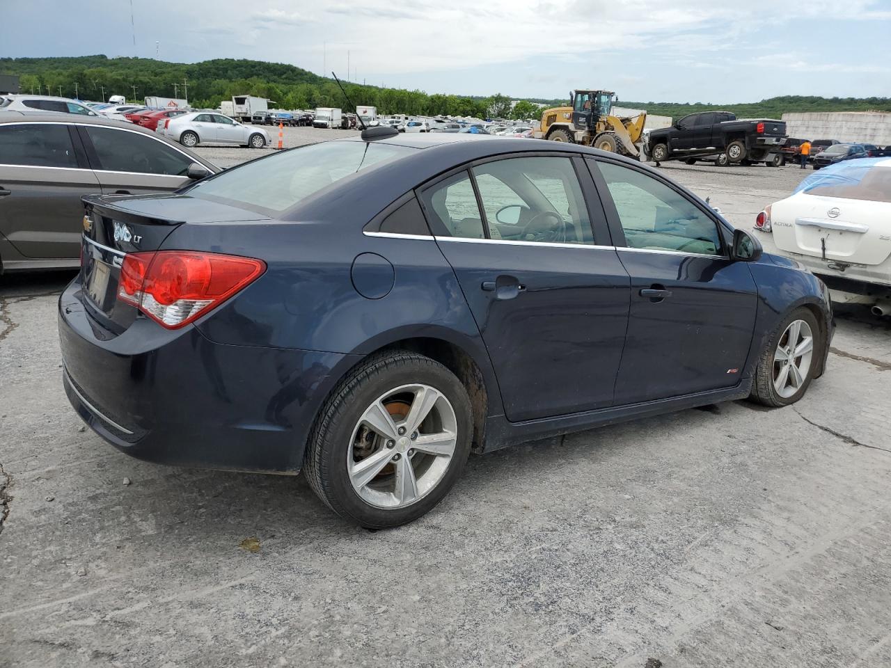 2015 Chevrolet Cruze VIN 1G1PE5SB3F7101991 Copart auction photo, undercarriage / top/roof damage thumbnail 3