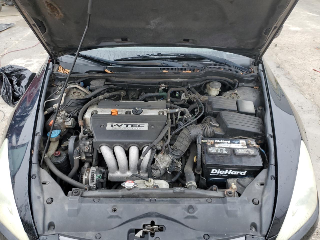 2005 Honda Accord VIN 1HGCM56805A092421 Copart auction photo, rear end damage thumbnail 11