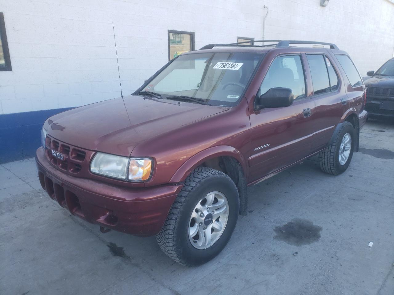 2002 Isuzu Rodeo VIN 4S2DM58W824313096 - Copart auction photo