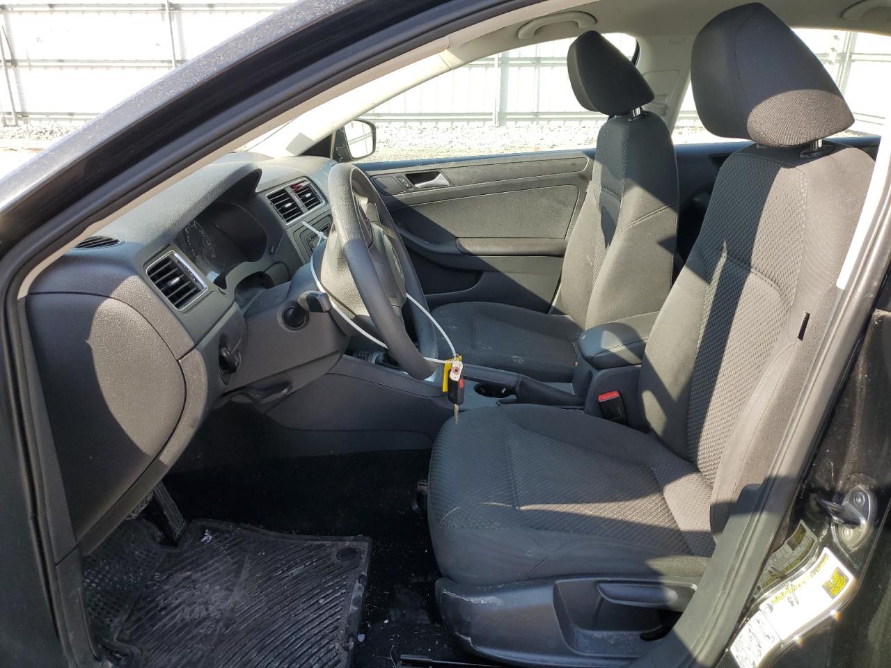 2014 Volkswagen Jetta VIN 3VW2K7AJXEM332676 Copart auction photo, front end / side damage thumbnail 7