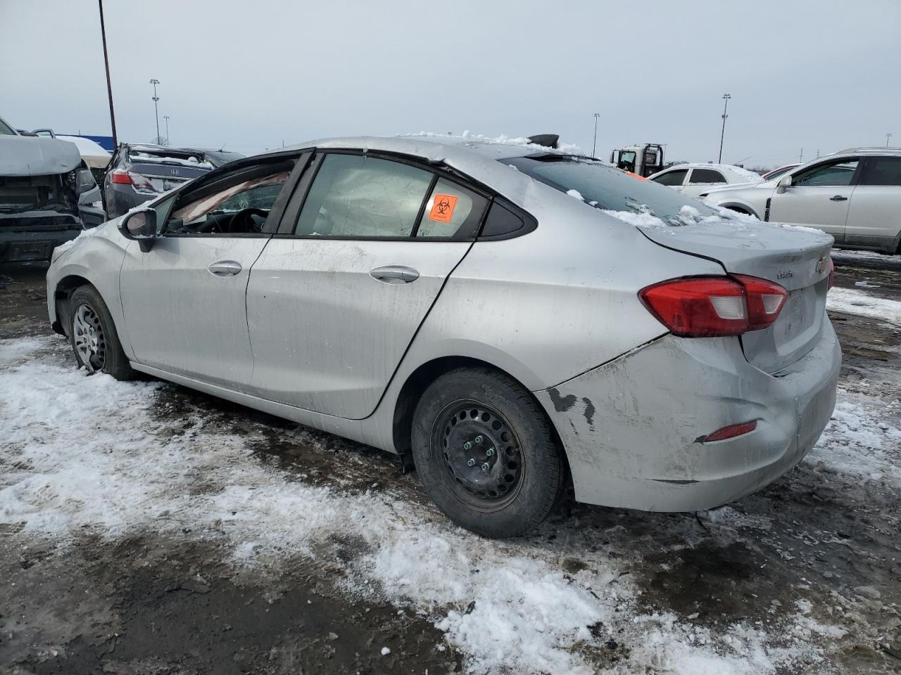 2019 Chevrolet Cruze VIN 1G1BC5SM5K7148094 Copart auction photo, all over damage thumbnail 2