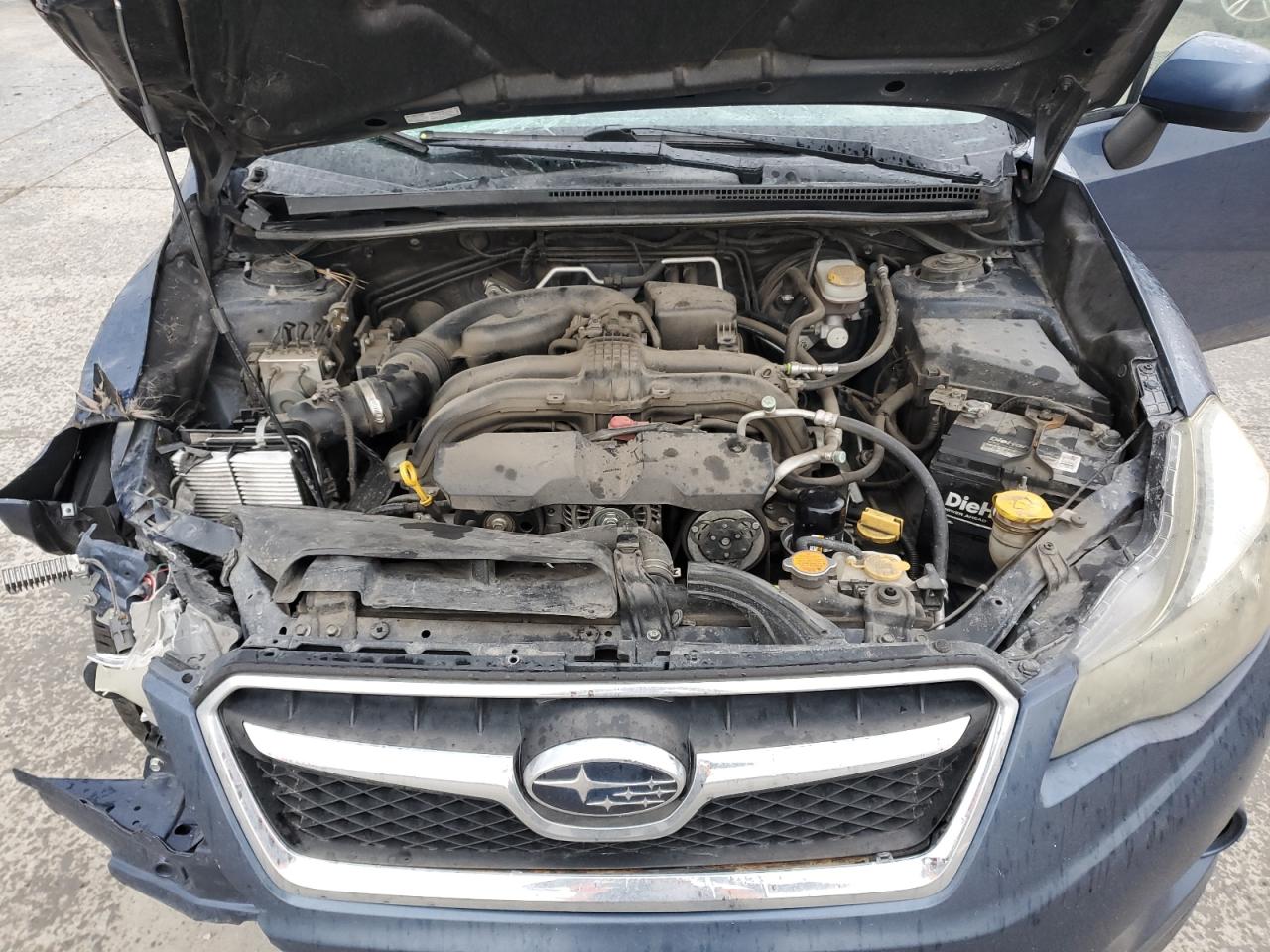 2013 Subaru XV VIN JF2GPAGC2DH832352 Copart auction photo, front end / side damage thumbnail 14
