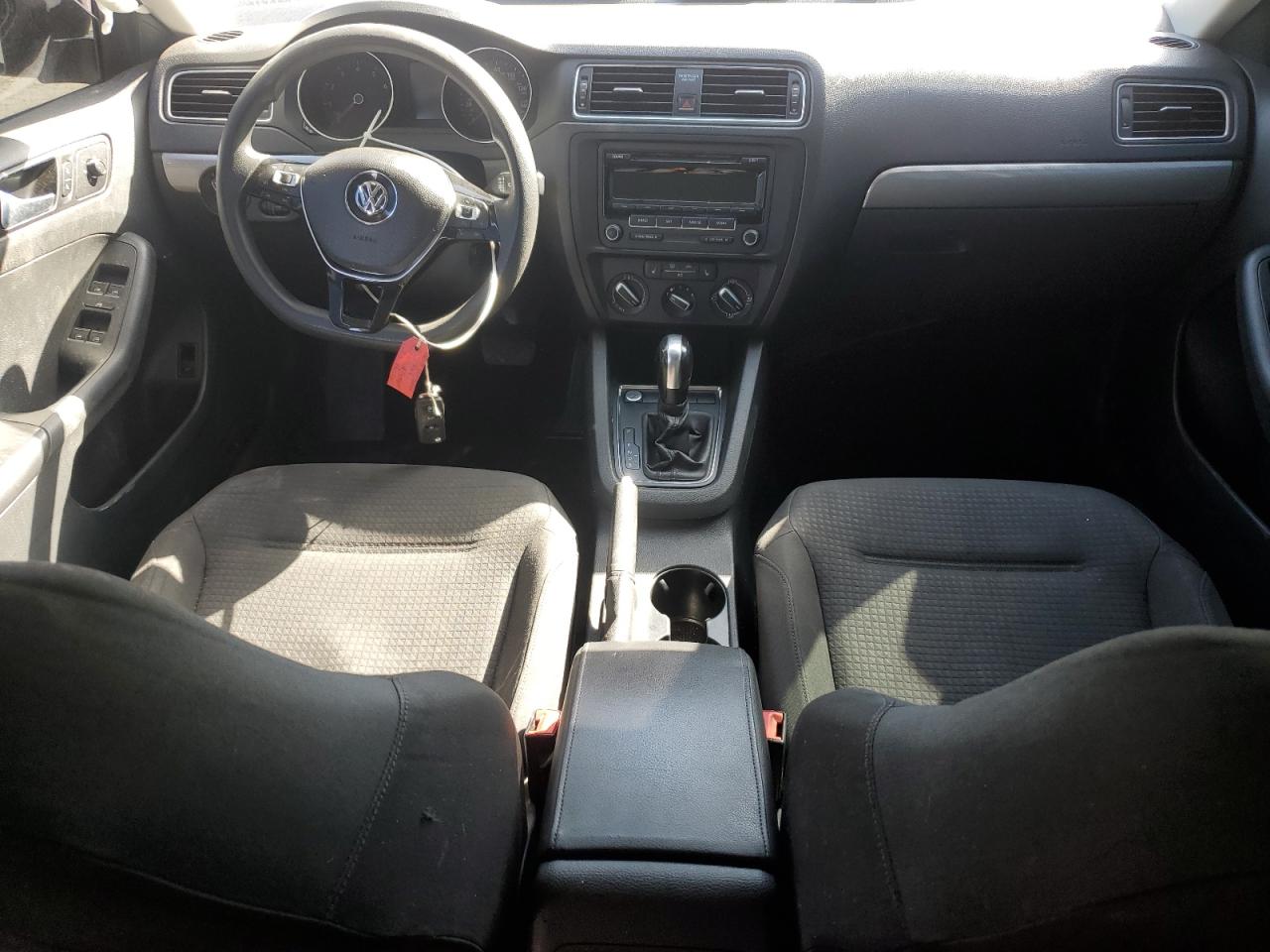 2015 Volkswagen Jetta VIN 3VWD07AJ2FM352677 Copart auction photo, front end / rear end damage thumbnail 8
