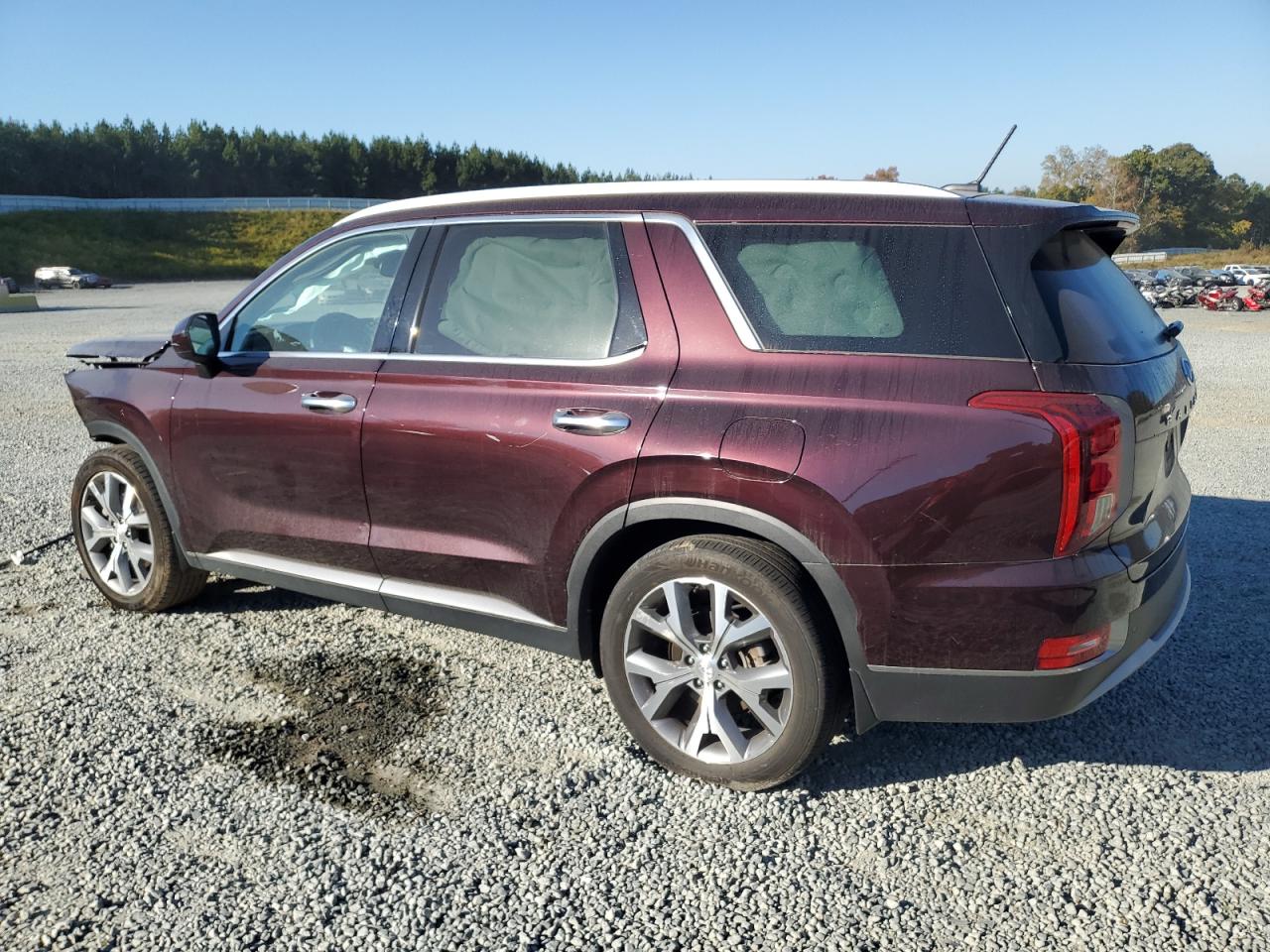 2020 Hyundai Palisade VIN KM8R44HE5LU105631 Copart auction photo, all over damage thumbnail 2