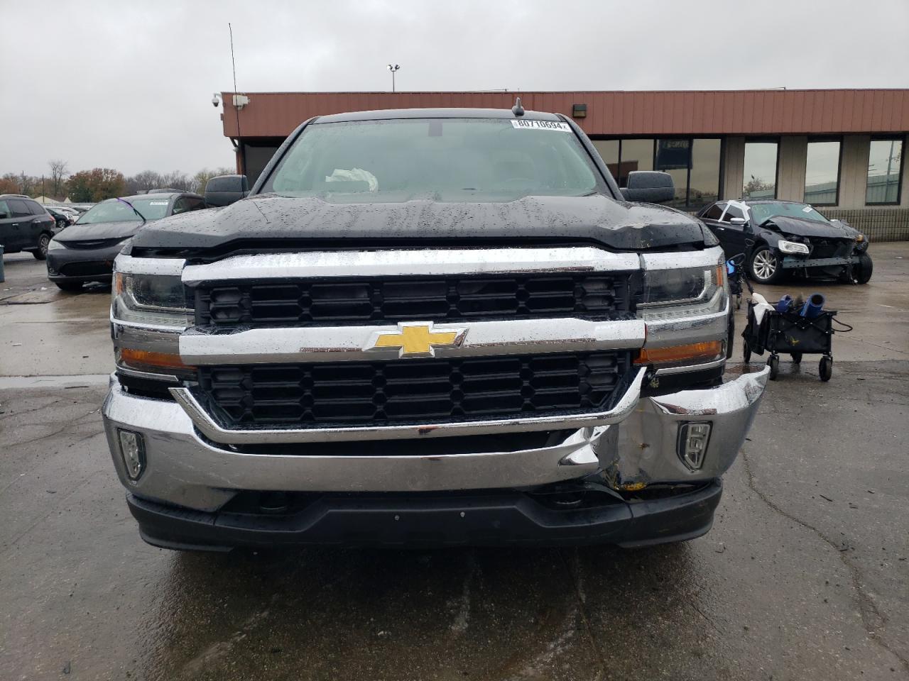 2016 Chevrolet Silverado VIN 1GCVKREHXGZ408739 Copart auction photo, front end / side damage thumbnail 5