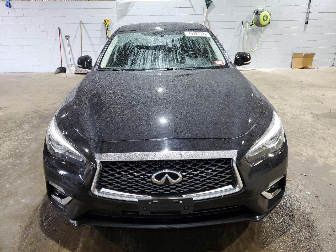 2019 Infiniti Q50 VIN JN1EV7AR2KM554913 Copart auction photo, rear end damage thumbnail 5
