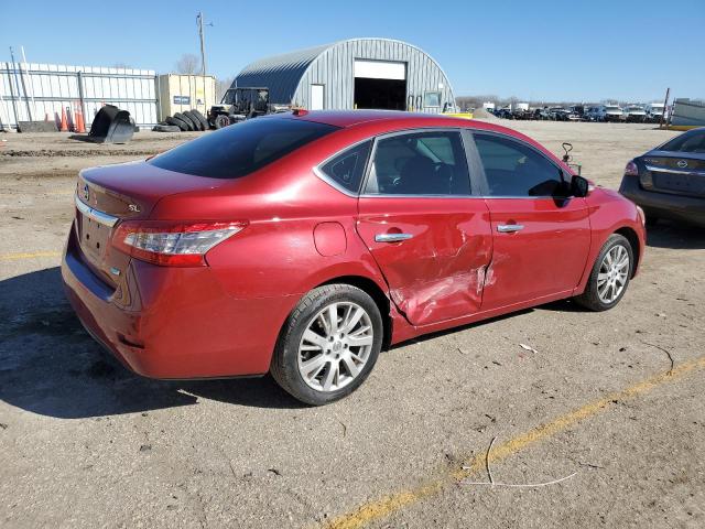 2013 Nissan Sentra VIN 3N1AB7APXDL648962 Copart auction photo, side damage thumbnail 3