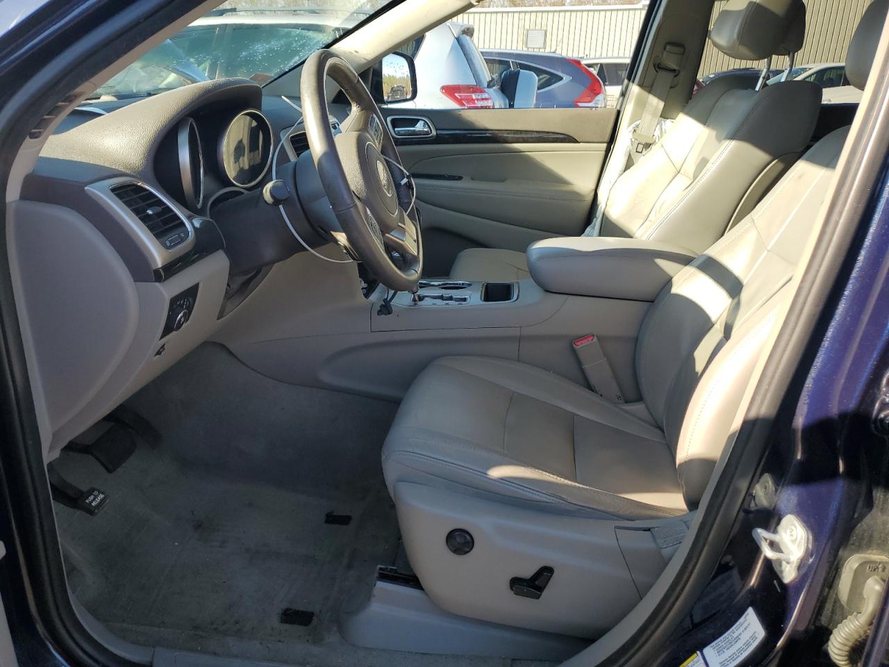 2013 Jeep Grand Cherokee VIN 1C4RJFAGXDC604114 Copart auction photo, side damage thumbnail 7